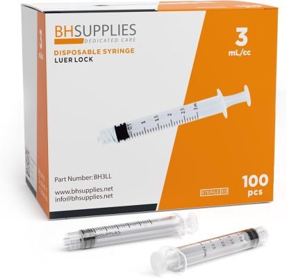 10 (TEN) 23G x 1" 3ml Syringe with Needle 7 buy 3ml syringe