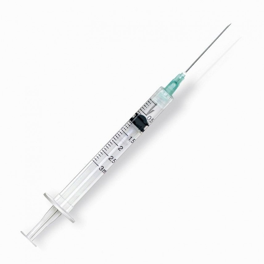 10 (TEN) 23G x 1" 3ml Syringe with Needle 1 10 (TEN) 23G x 1" 3ml Syringe with Needle