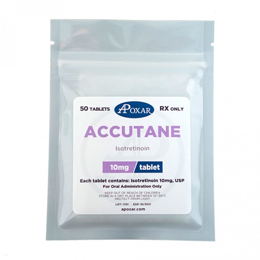 Accutane (Remove Acne) 10mg/50tabs - Apoxar 1 Accutane (Remove Acne) 10mg/50tabs - Apoxar