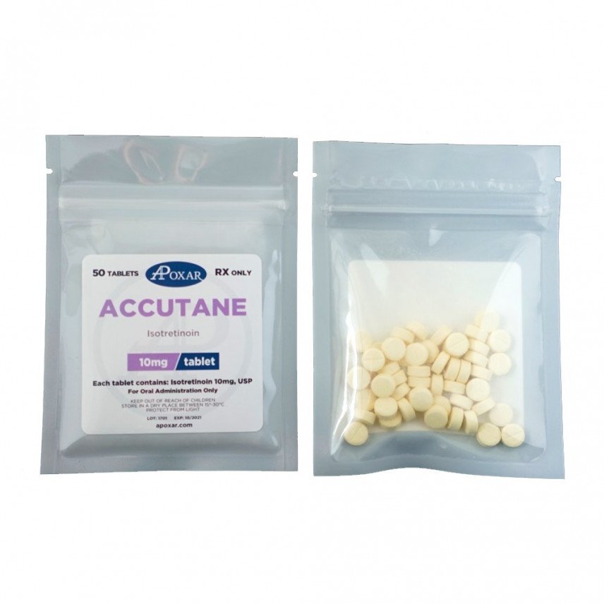 Accutane (Remove Acne) 10mg/50tabs - Apoxar 2 Accutane (Remove Acne) 10mg/50tabs - Apoxar