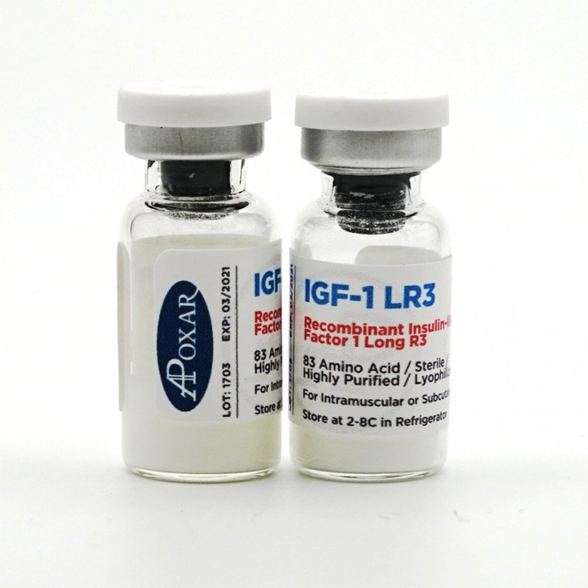 IGF 1 LR3 1000mcg/vial RECOMBINANT (not synthetic) - Apoxar 1 IGF-1 LR3 1000mcg/vial RECOMBINANT (not synthetic) - Apoxar
