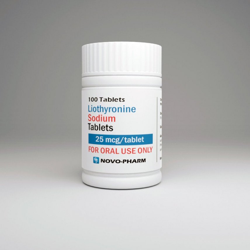 Cytomel T3 25mcg/100tabs - NovoPharm 2 Cytomel T3 25mcg/100tabs - NovoPharm