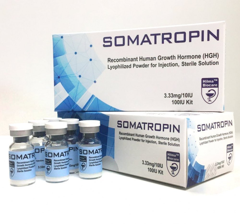 HGH - Somatropin 10iu/vial - Apoxar 1 HGH Somatropin 10iu
